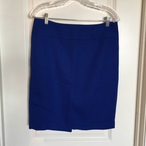 The Limited Royal Blue Pencil Skirt
